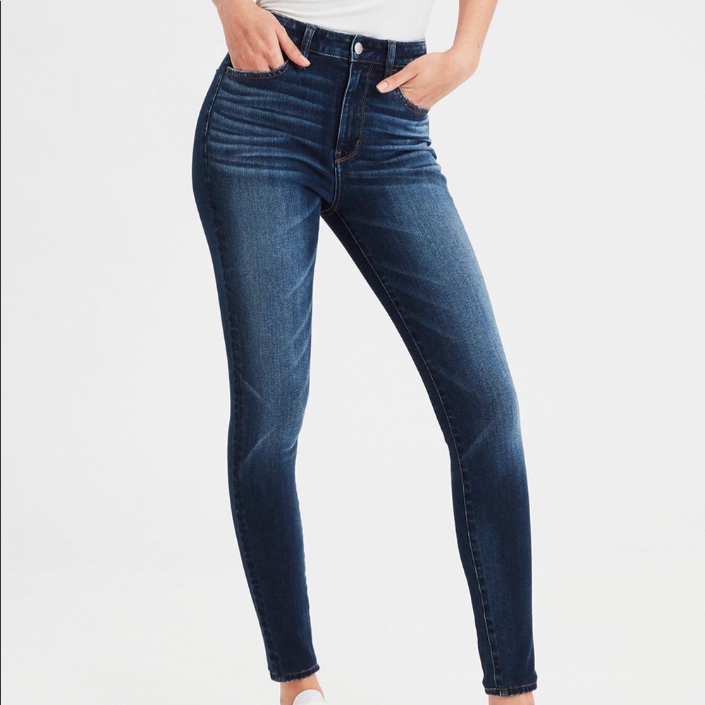 Super high waisted Jegging from American Eagle